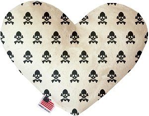 Pure Poison Canvas Heart Dog Toy (size: 6 Inch)